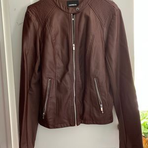 Leather jacket